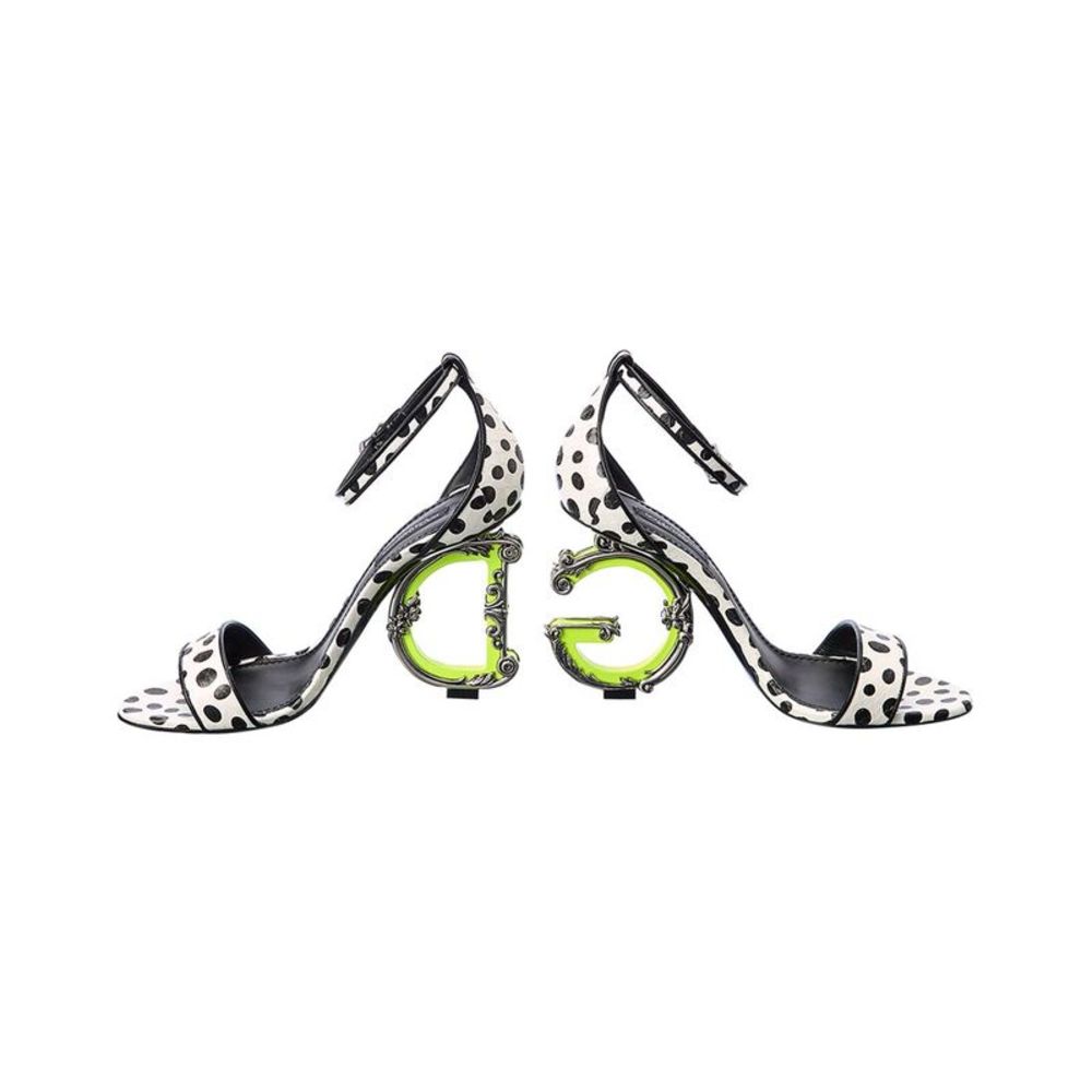 Dolce & Gabbana DG Snakeskin & Leather Sandal - Picture 6 of 6